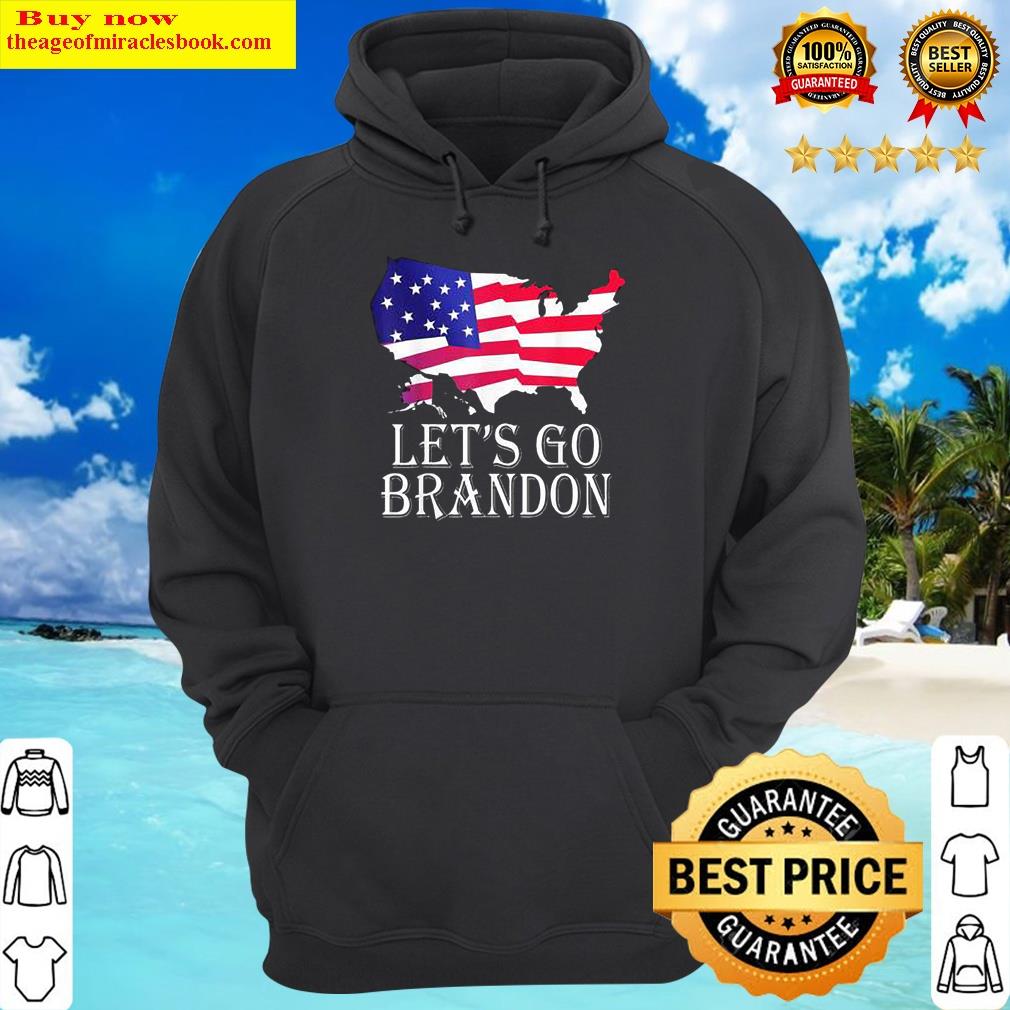 lets go brandon flag usa tee hoodie