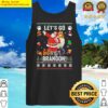 lets go brandon santa claus tank top
