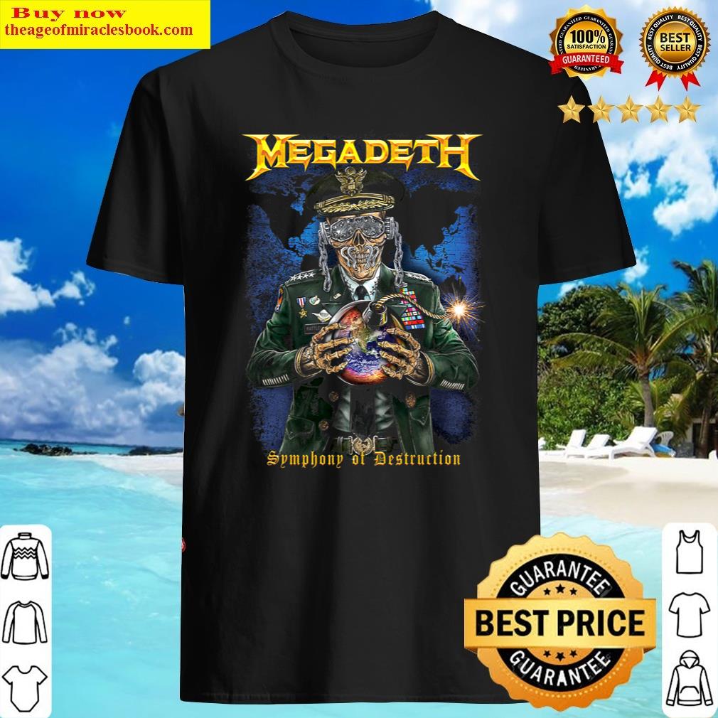 Megadeth – Vic Earth Bomb Shirt Megadeth – Vic Earth Bomb Shirt