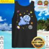 nonbinary hippo in space nonbinary pride tank top