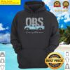 obs custom iced blue hoodie