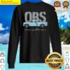 obs custom iced blue sweater