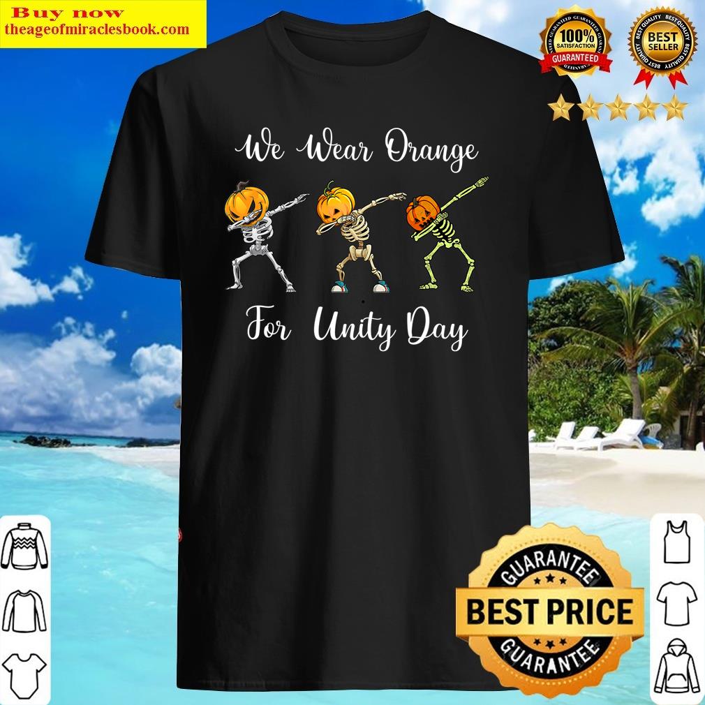 Orange Unity Day Kids Orange Boys Shirt