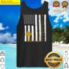 pickleball american flag distressed tank top