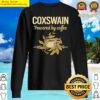 powered by coffee coxswain sweater