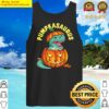 pumpkasaurus trex shirt tank top