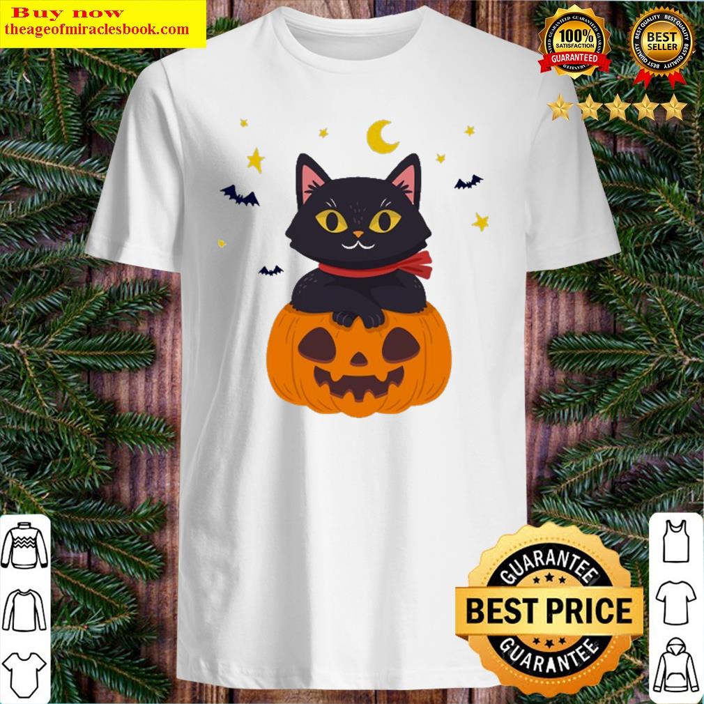 Pumpkin Cat Lover Halloween Essential Shirt