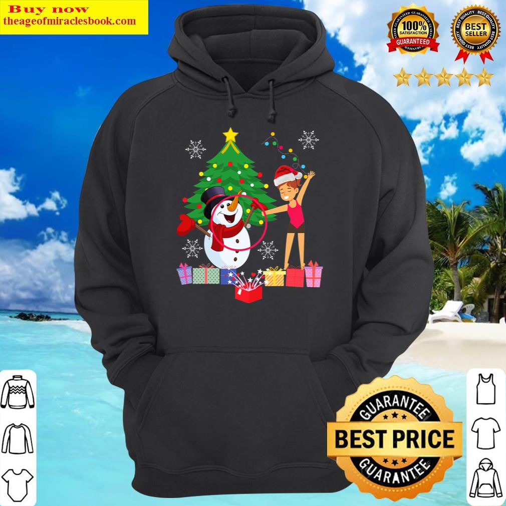 rhythmic gymnastics christmas hoodie