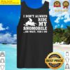 snowmobile gift idea tank top