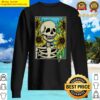 sun flower skeleton sweater