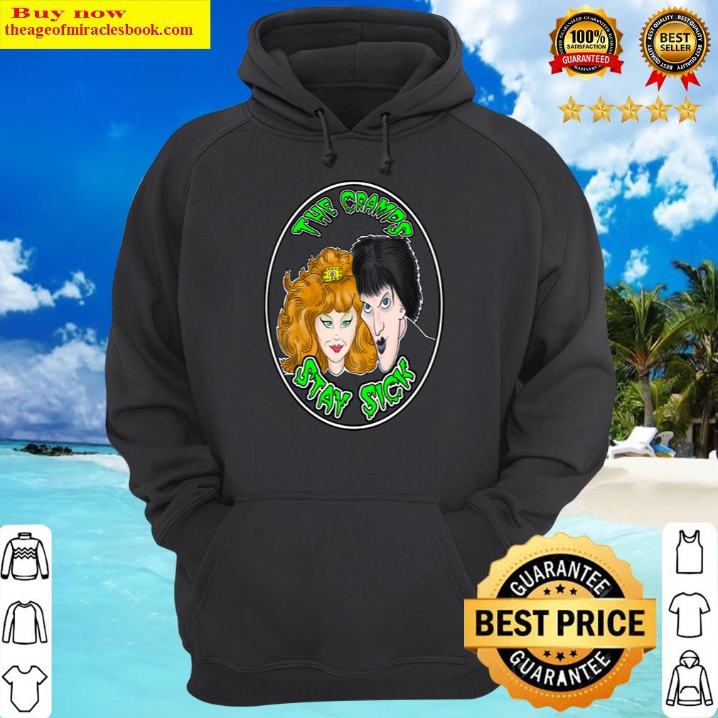 the cramps stay sick hoodie