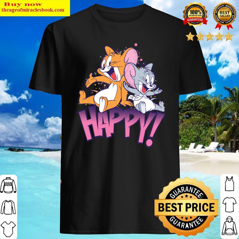 Tom And Jerry Happy Shirt Shirt