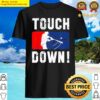 touchdown baseball inspired double play practice game gift premium shirt