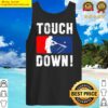 touchdown baseball inspired double play practice game gift premium tank top