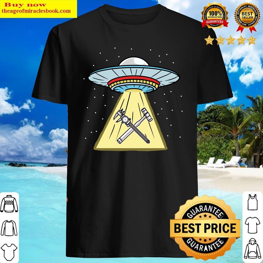 Ufo Abduction Mechanic Shirt