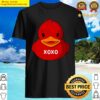 valentine rubber duck shirt
