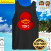 valentine rubber duck tank top
