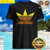 zenitsu three stripes shirt