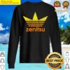 zenitsu three stripes sweater