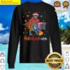 boxer hallothanksmas long sleeve sweater