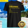 christmastime instructions classic shirt