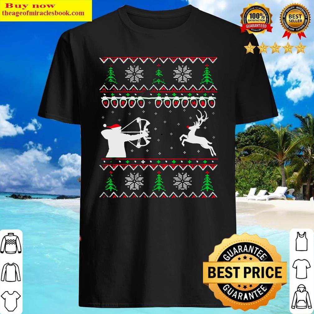 Deer Hunting Christmas Shirt Deer Hunting Christmas Shirt