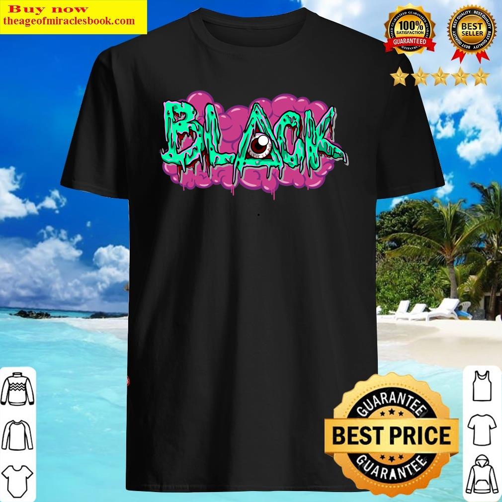 Black Graffiti Letter Classic Shirt