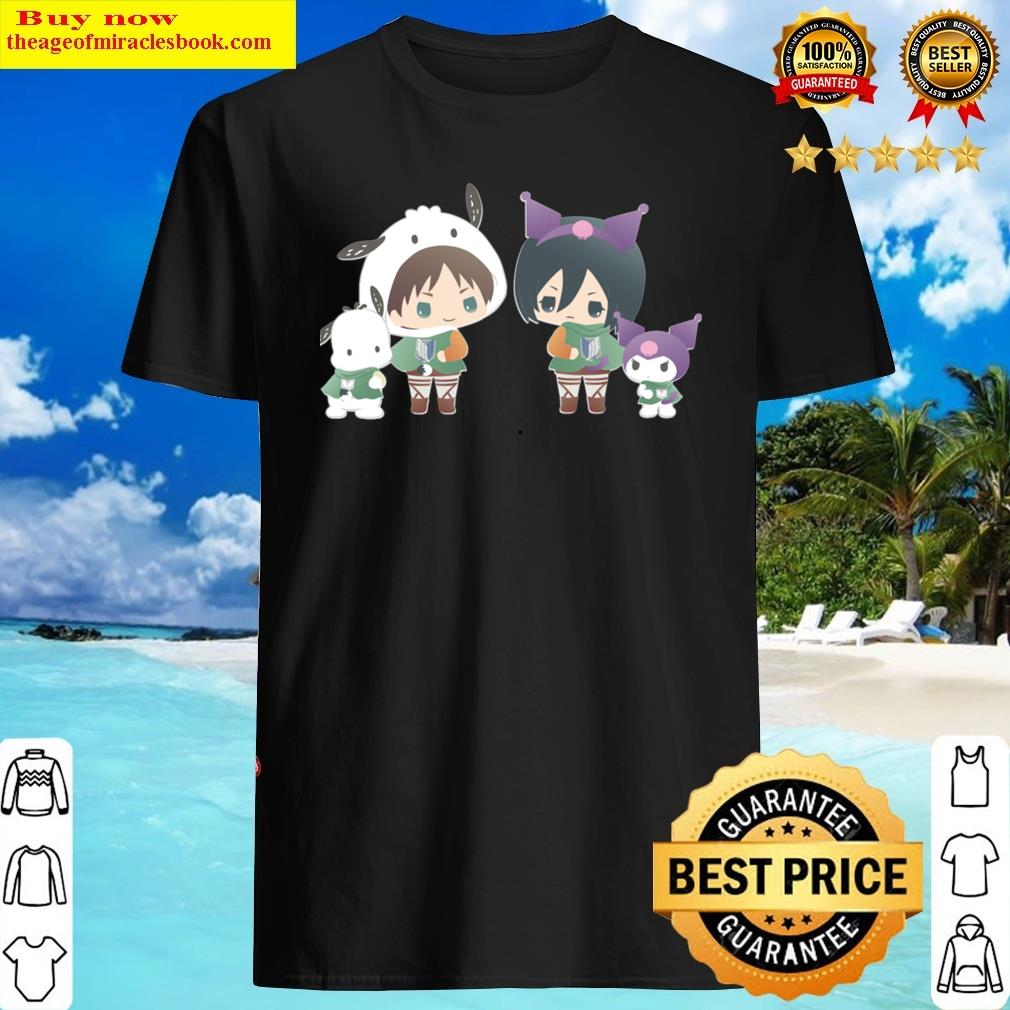 Copia De Erwin Smith & Levi Ackerman – Eruri – Penguin And Kitten Shirt Copia De Erwin Smith & Levi Ackerman – Eruri – Penguin And Kitten Shirt