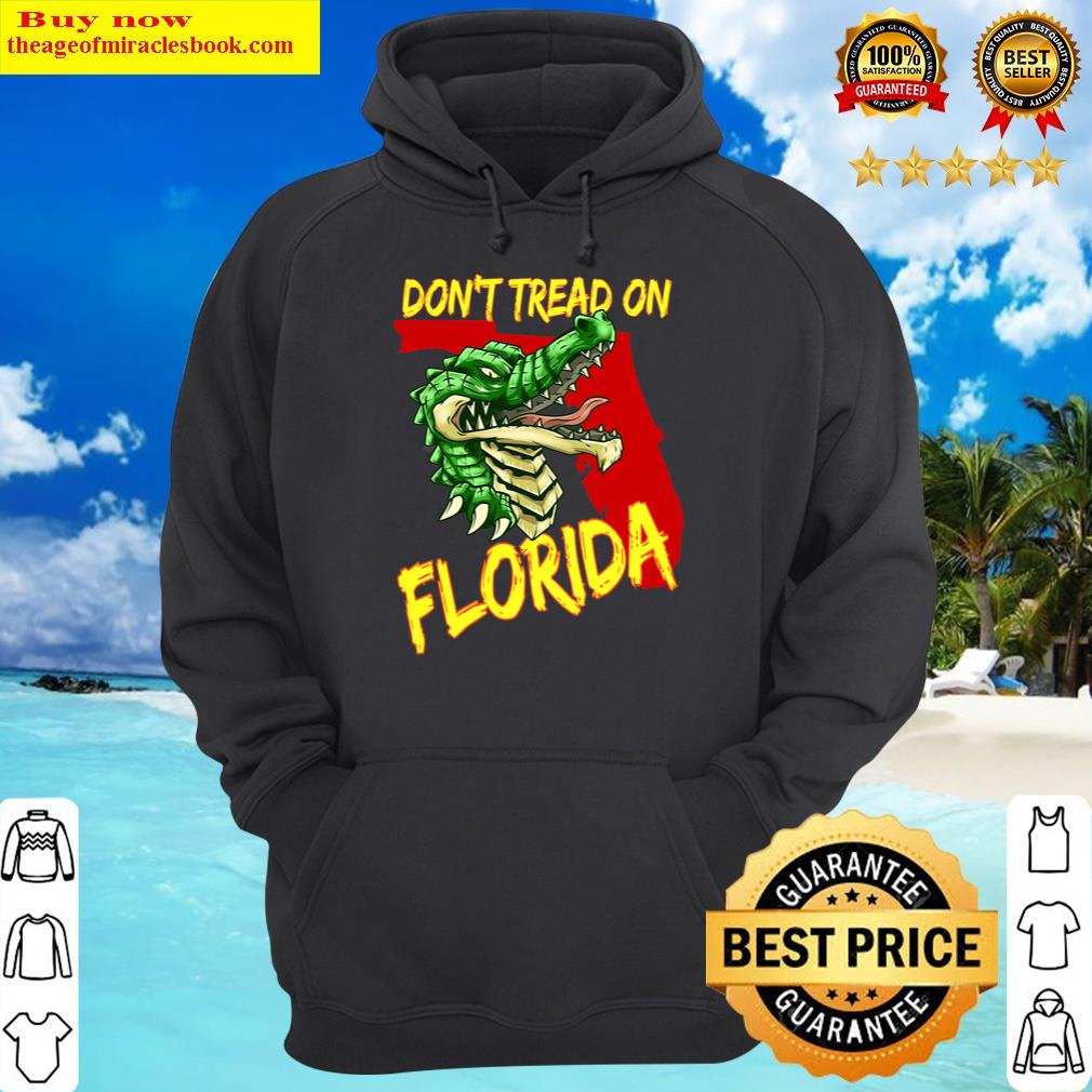 dont tread on florida red state and gator hoodie