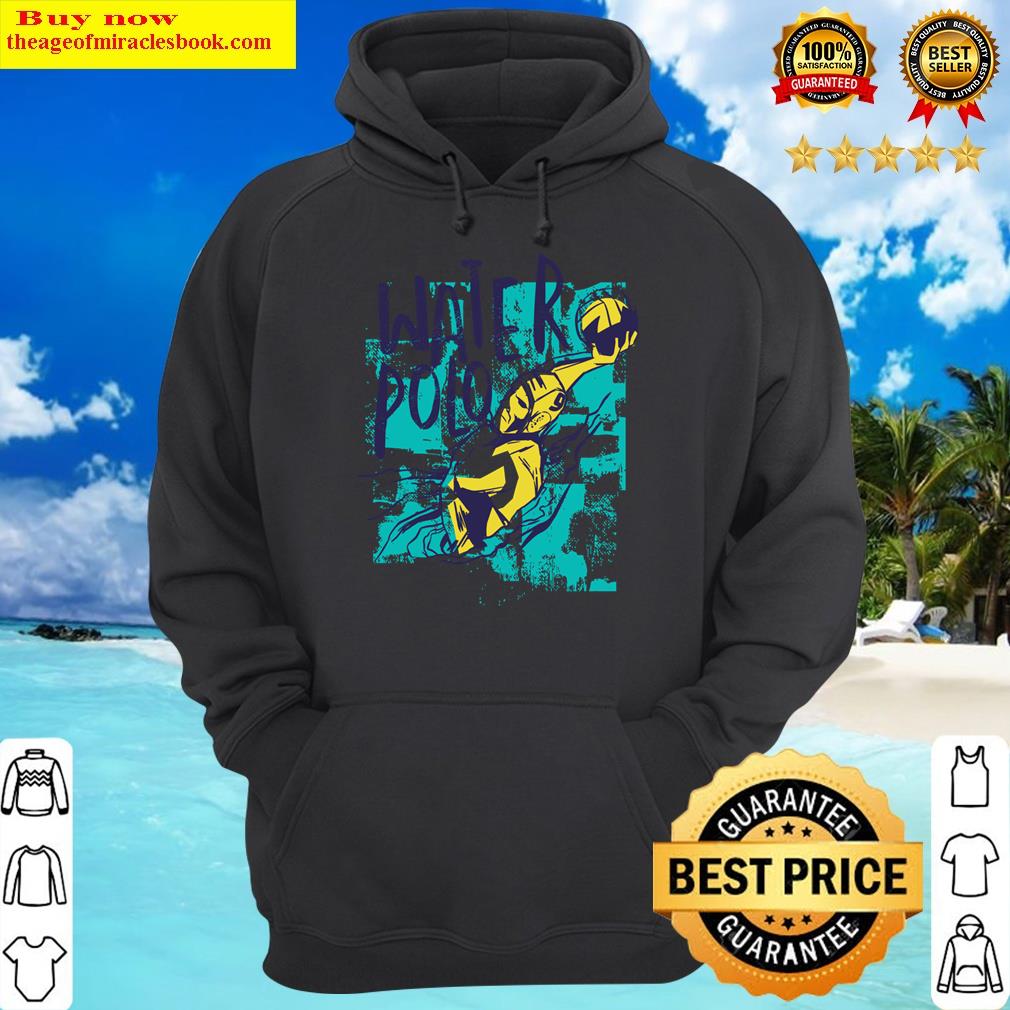 grunge waterpolo player hoodie