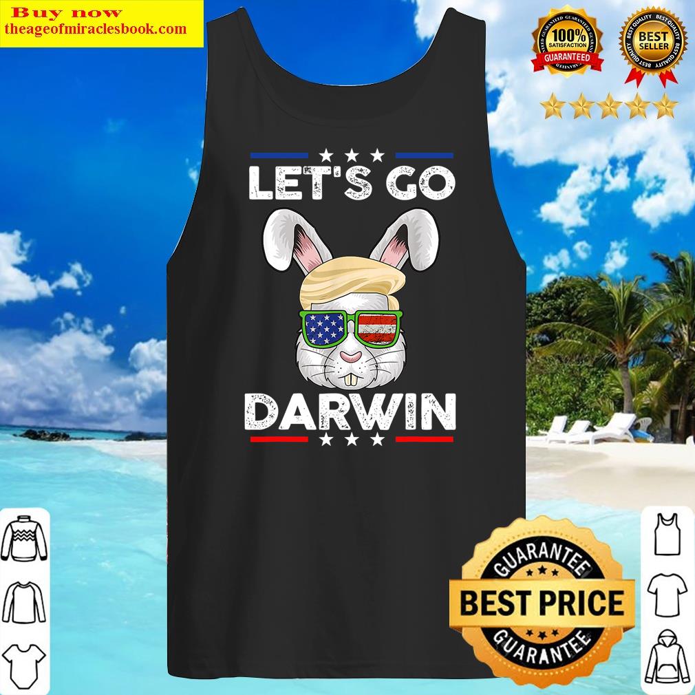 lets go darwin america bunny easter eggs lets go darwin tank top