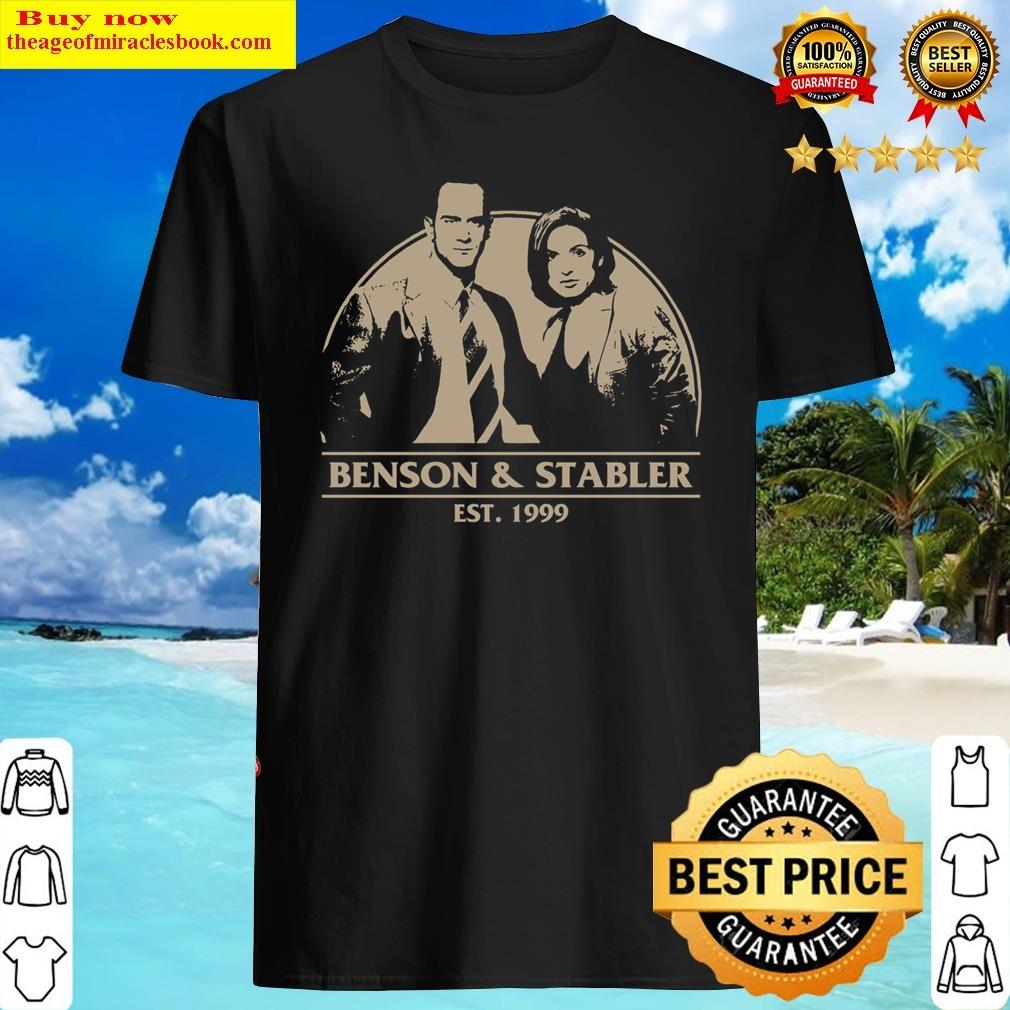 Olivia Benson And Elliot Stabler Essential Shirt Olivia Benson And Elliot Stabler Essential Shirt