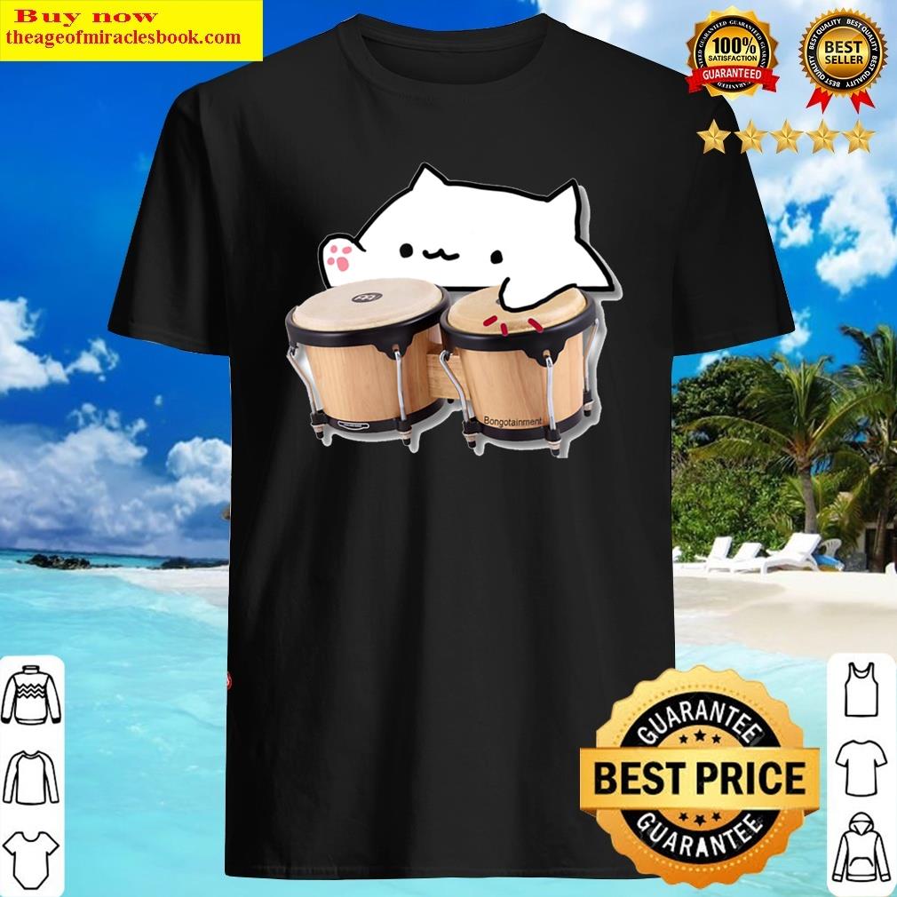Funny Bongo Cat – Music Cat Essential Shirt