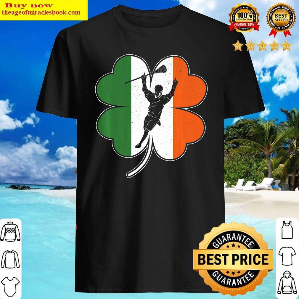 Lacrosse Shamrock Irish Shirt