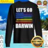 lets go darwin american pride flag sweater