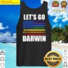 lets go darwin american pride flag tank top