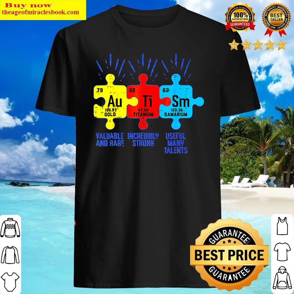 Autism Elements Peri Odic Ta Ble Awareness A Sd Men Shirt Autism Elements Peri Odic Ta Ble Awareness A Sd Men Shirt