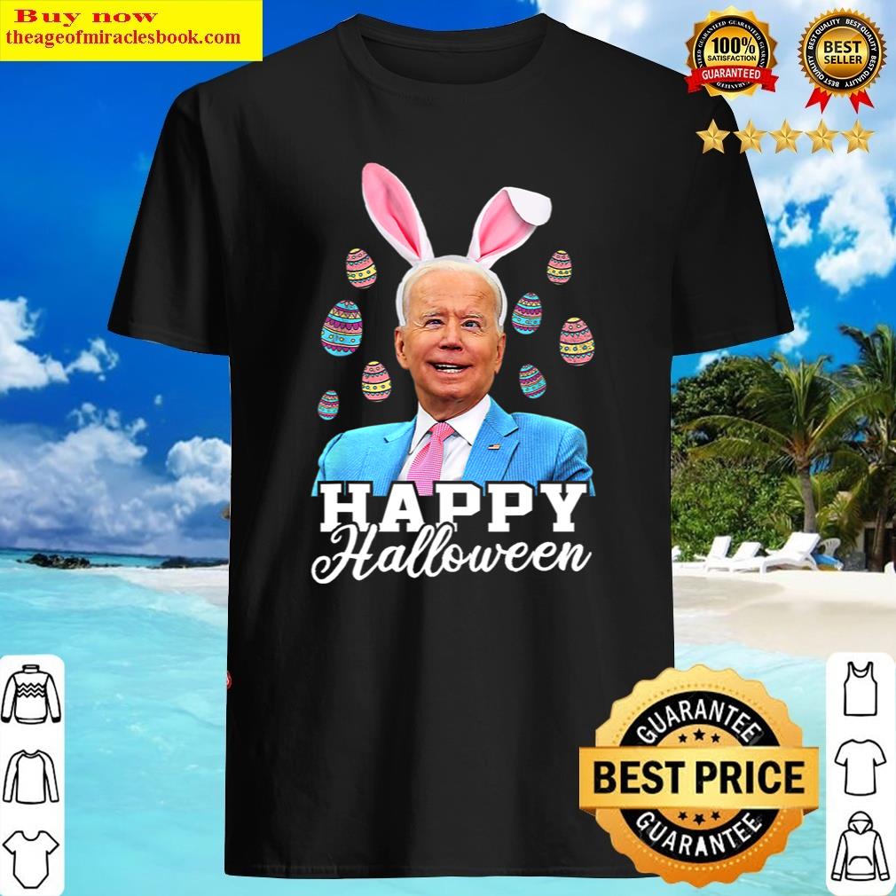 Biden Easter Confused Funny Biden Easter Bunny Eggs Shirt