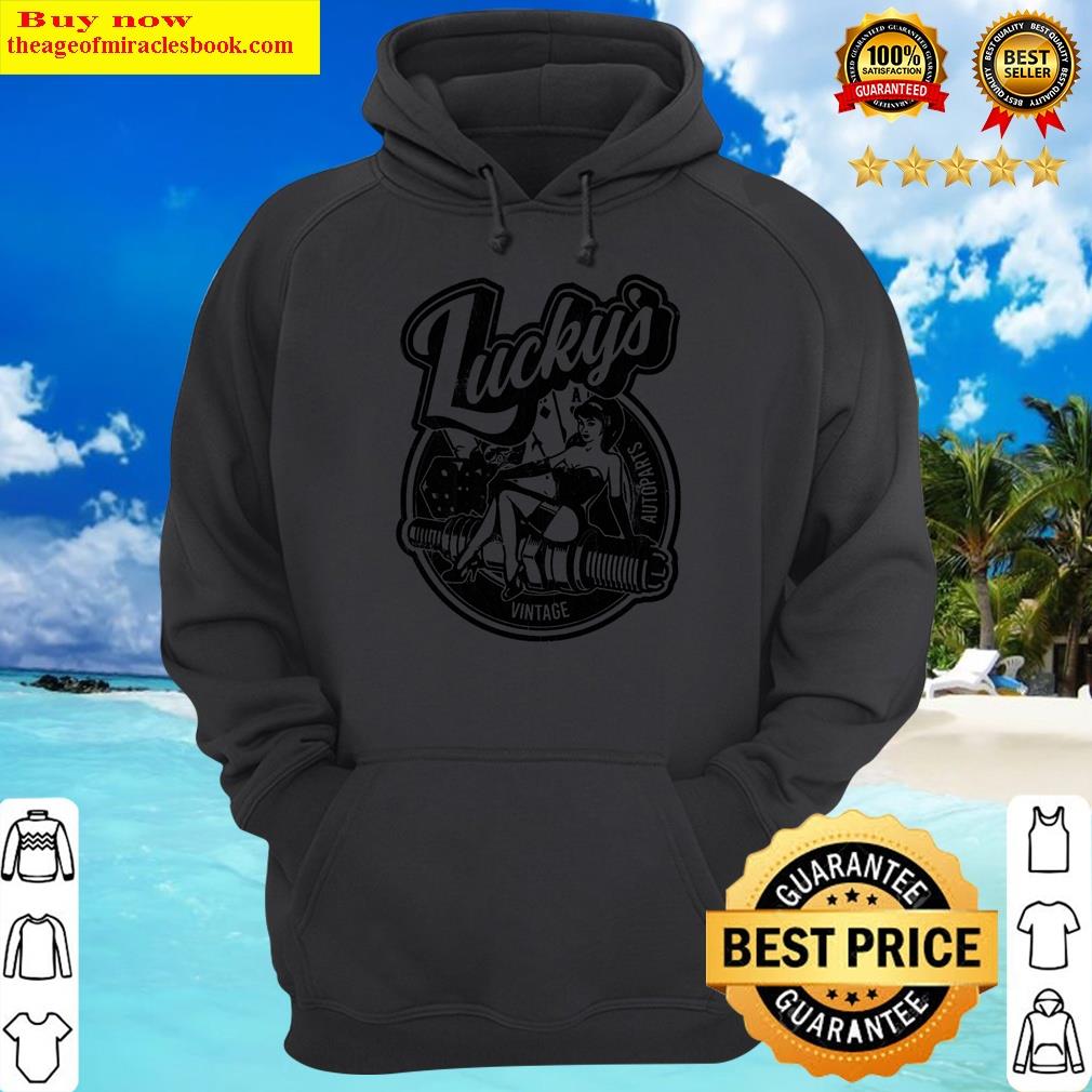 Alternative view of Luckys Vintage Auto Distressed Shirt