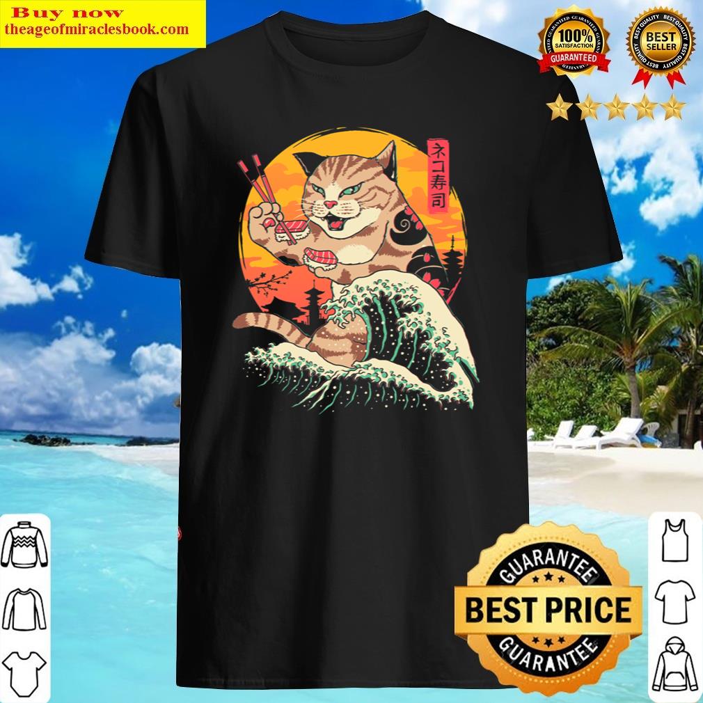 Neko Sushi Wave Essential Shirt Neko Sushi Wave Essential Shirt
