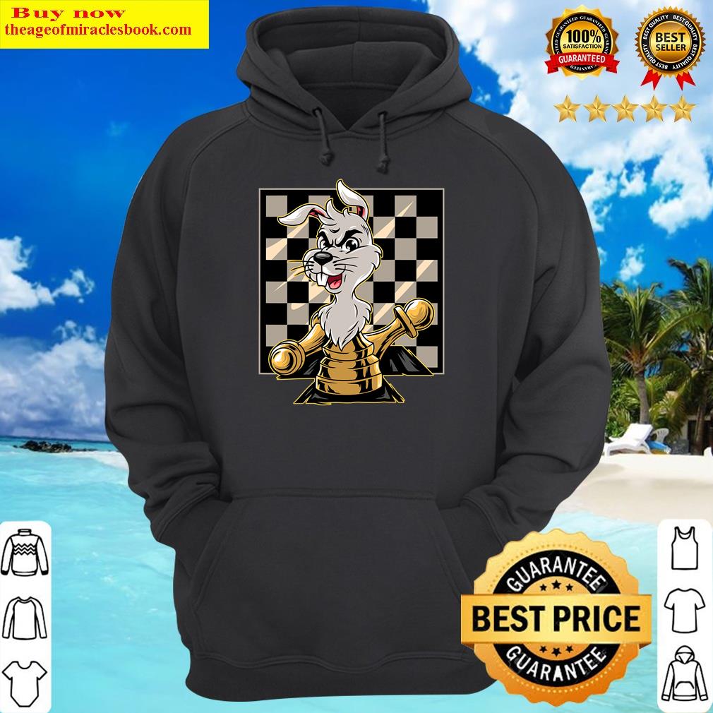 Alternative view of Rabbit Chessboard Chess Shirt