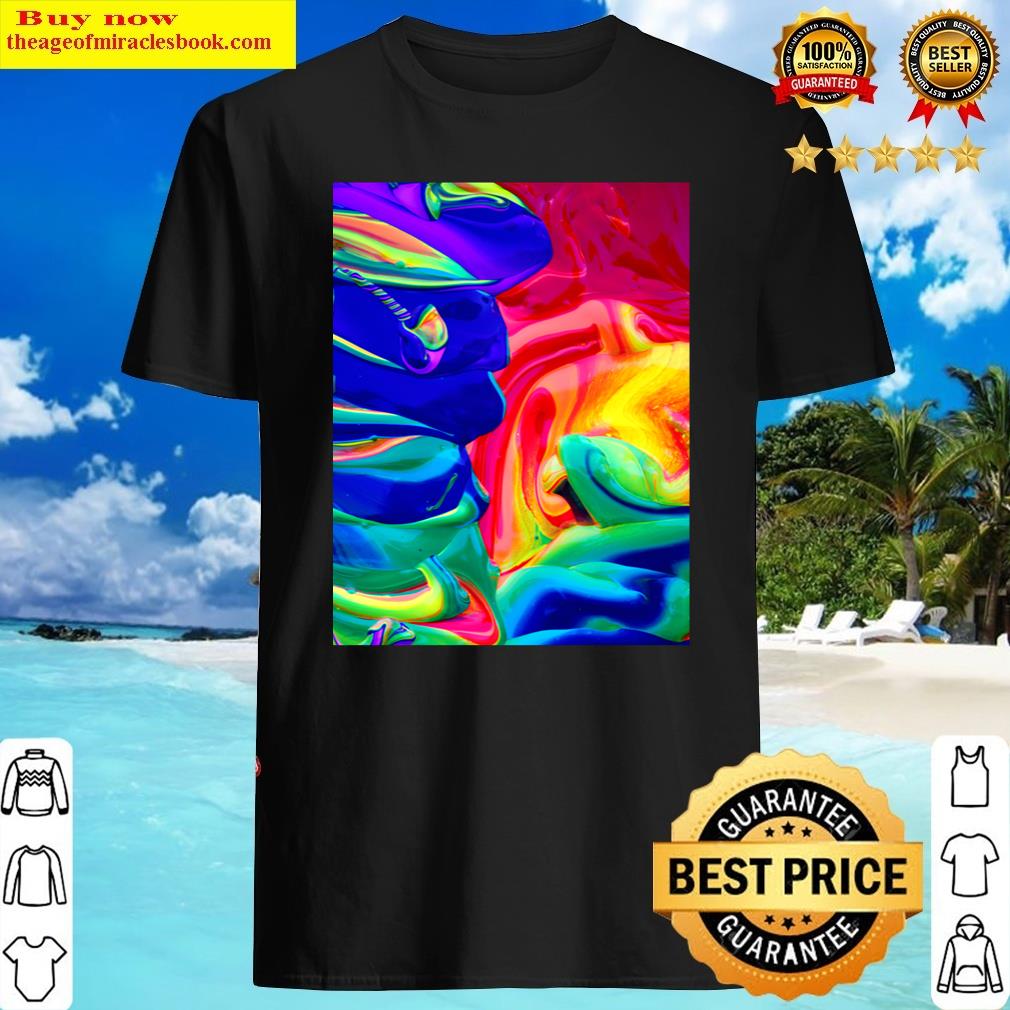 Rainbow Pattern Long Shirt