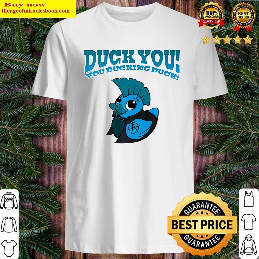 White Duck You Shirt
