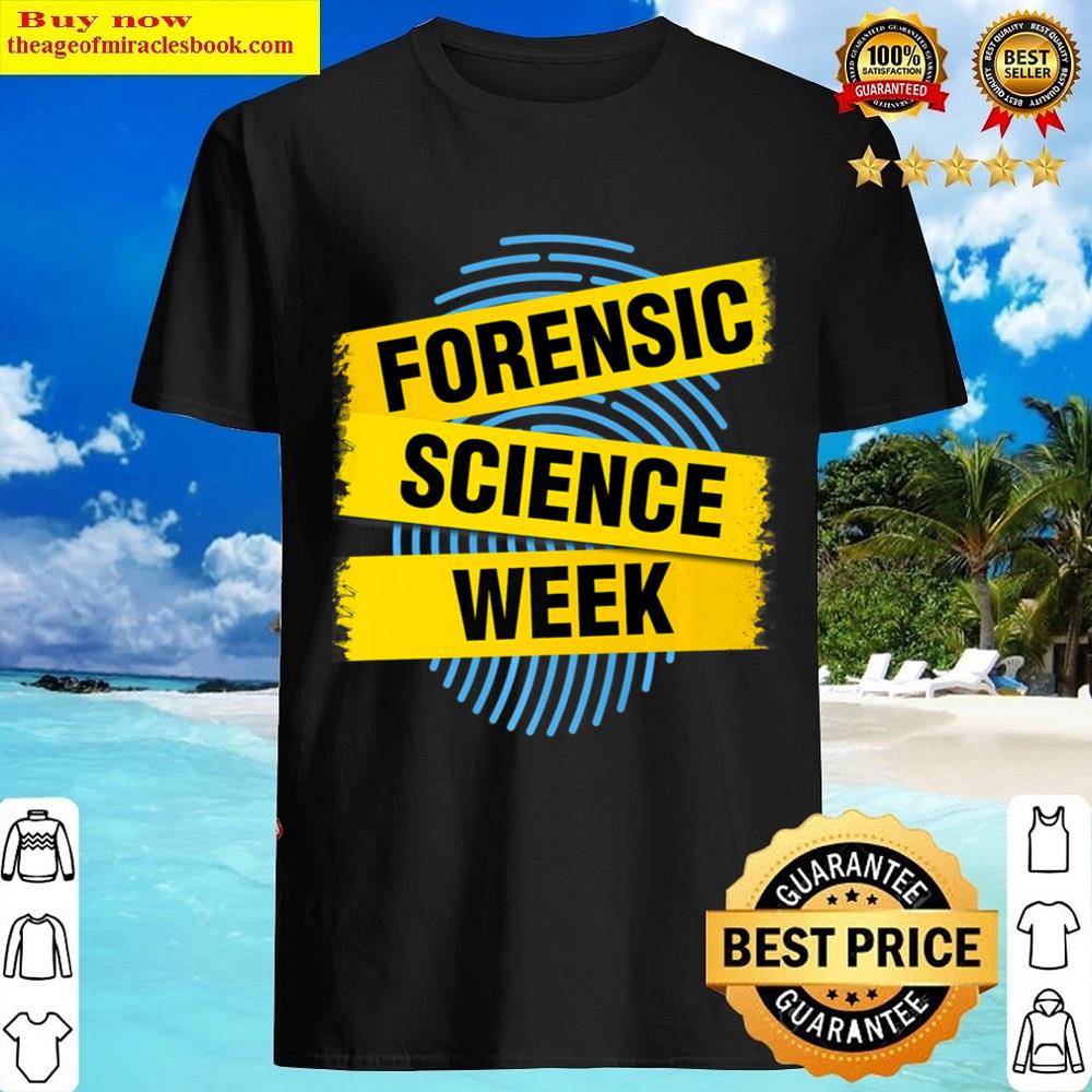 Forensic Science Week – Taped Off Shirt