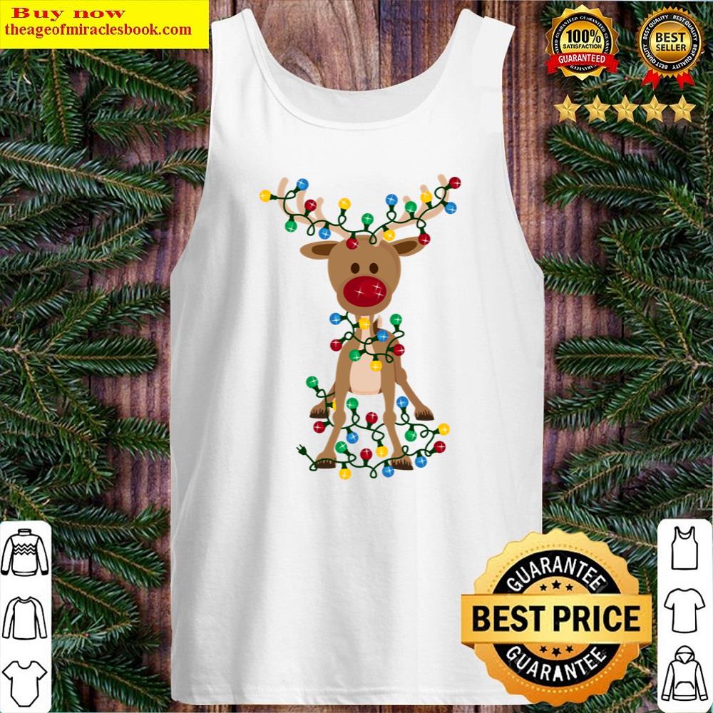 Adorable Reindeer Shirt Tank Top