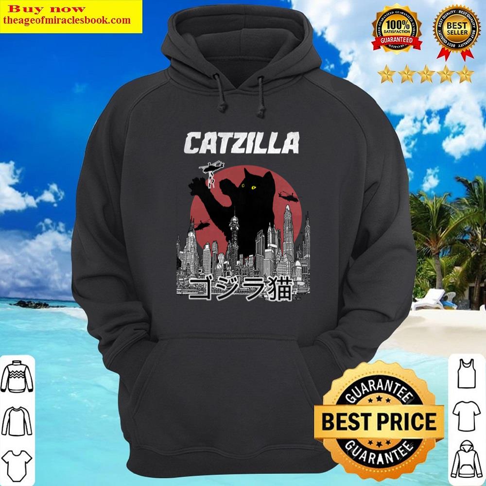 Catzilla Vintage Shirt Hoodie