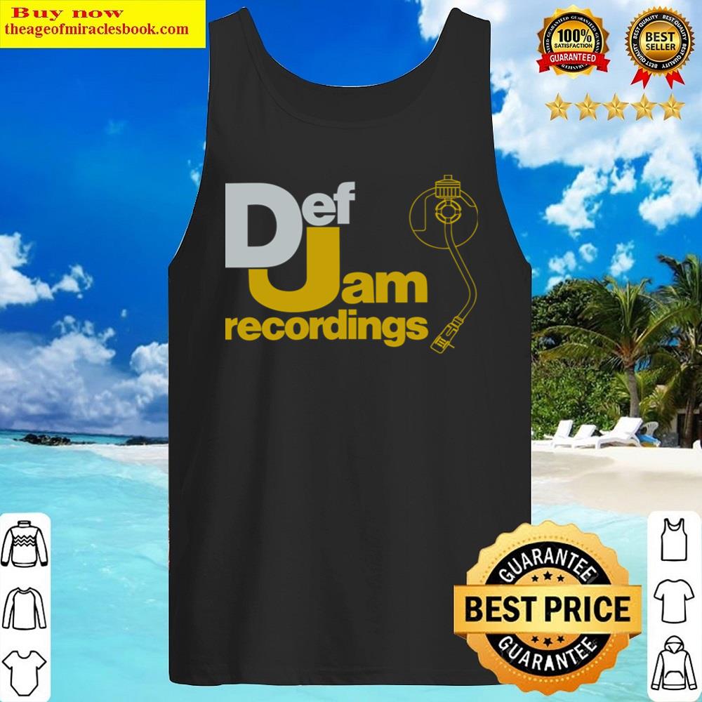 Dj Recordings Rap Print Shirt Tank Top