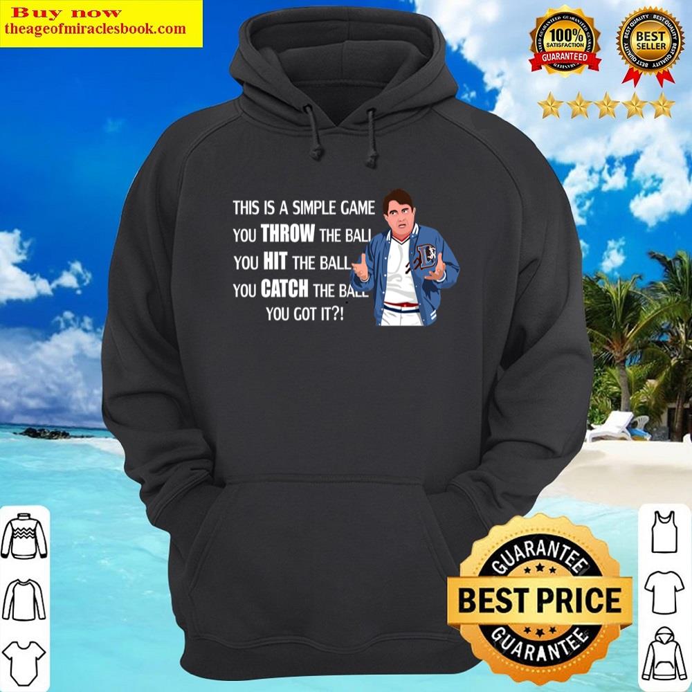 Alternative view of It's A Simple Game Shirt