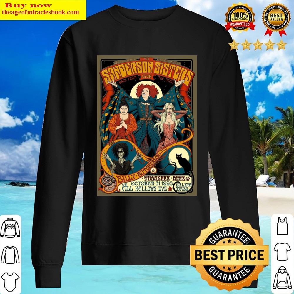 Sanderson Sisters Live Poster Shirt Sweater