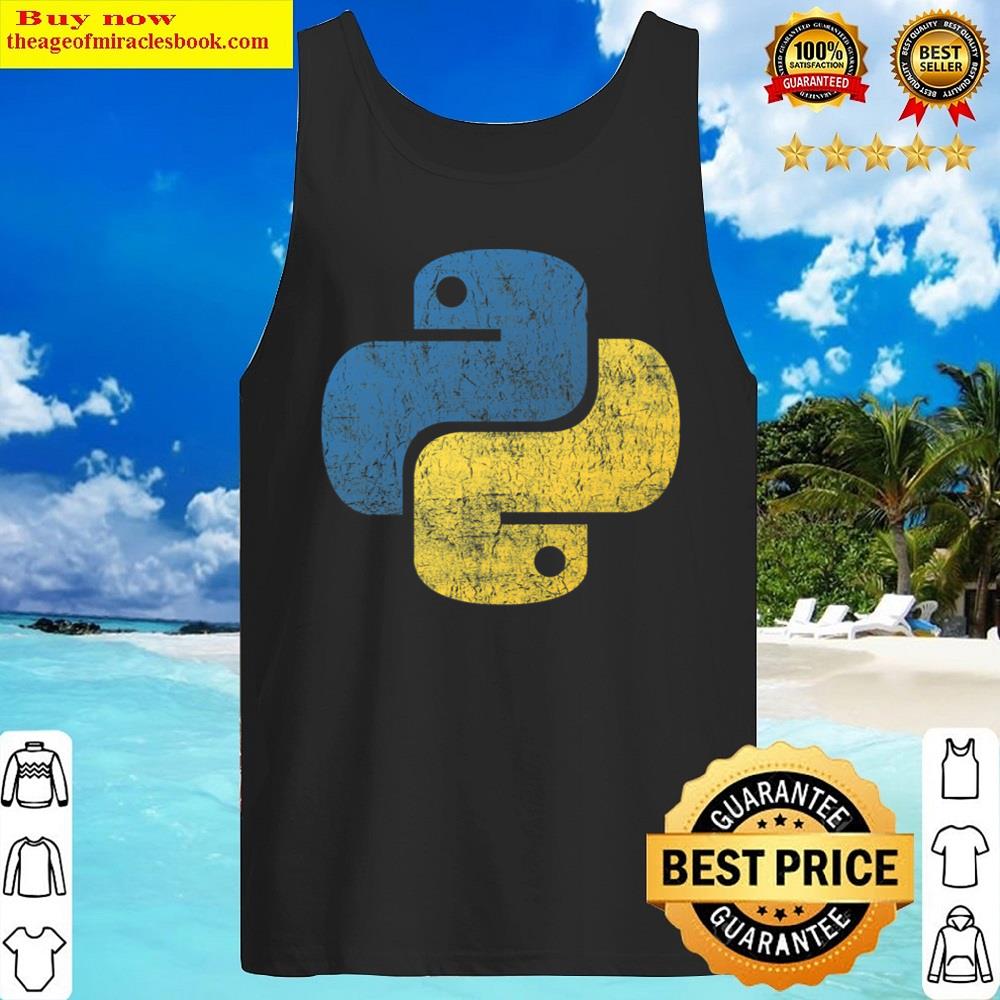 Vintage Python Pullover Shirt Tank Top